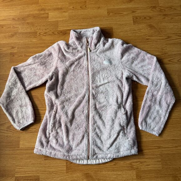 The North Face Osito Jacket Light Pink with Rose Gold Zipper Full Zip - Picture 1 of 8